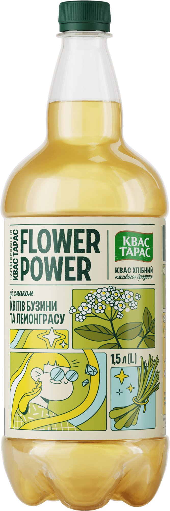 Products » Kvas » Kvas Taras «Flower Power» « Carlsberg Ukraine